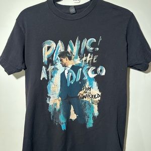 Panic at the Disco Pray for the Wicked Black Tultex Men's Medium Shirt
